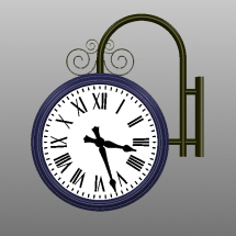 street-clock-with-two-dials-on-a-bracket-12