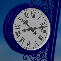 street-clock-with-two-dials_853780798