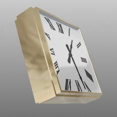 street-clock-with-two-dials-on-a-bracket-3 346670968